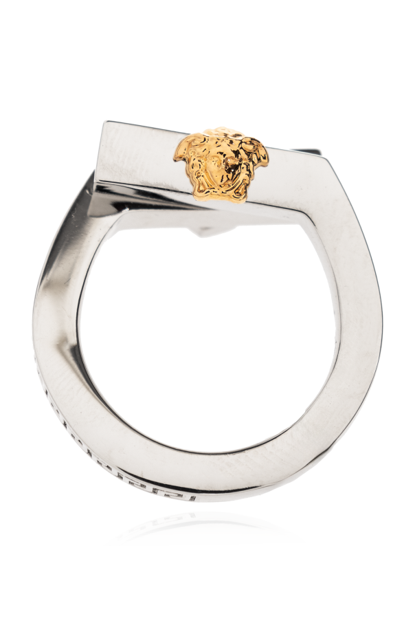 Versace Ring with signature application | Men's Jewelery